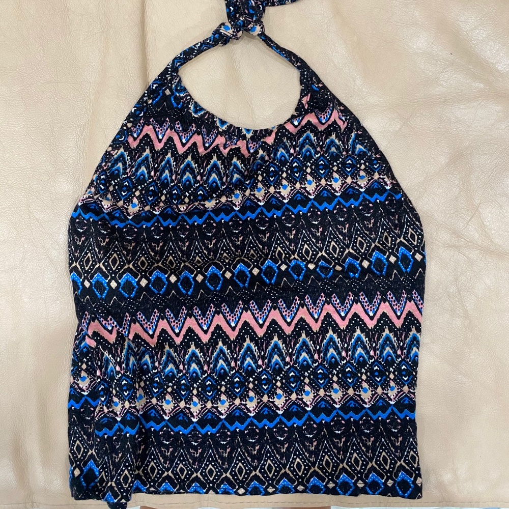 Foreign Exchange Halter Top